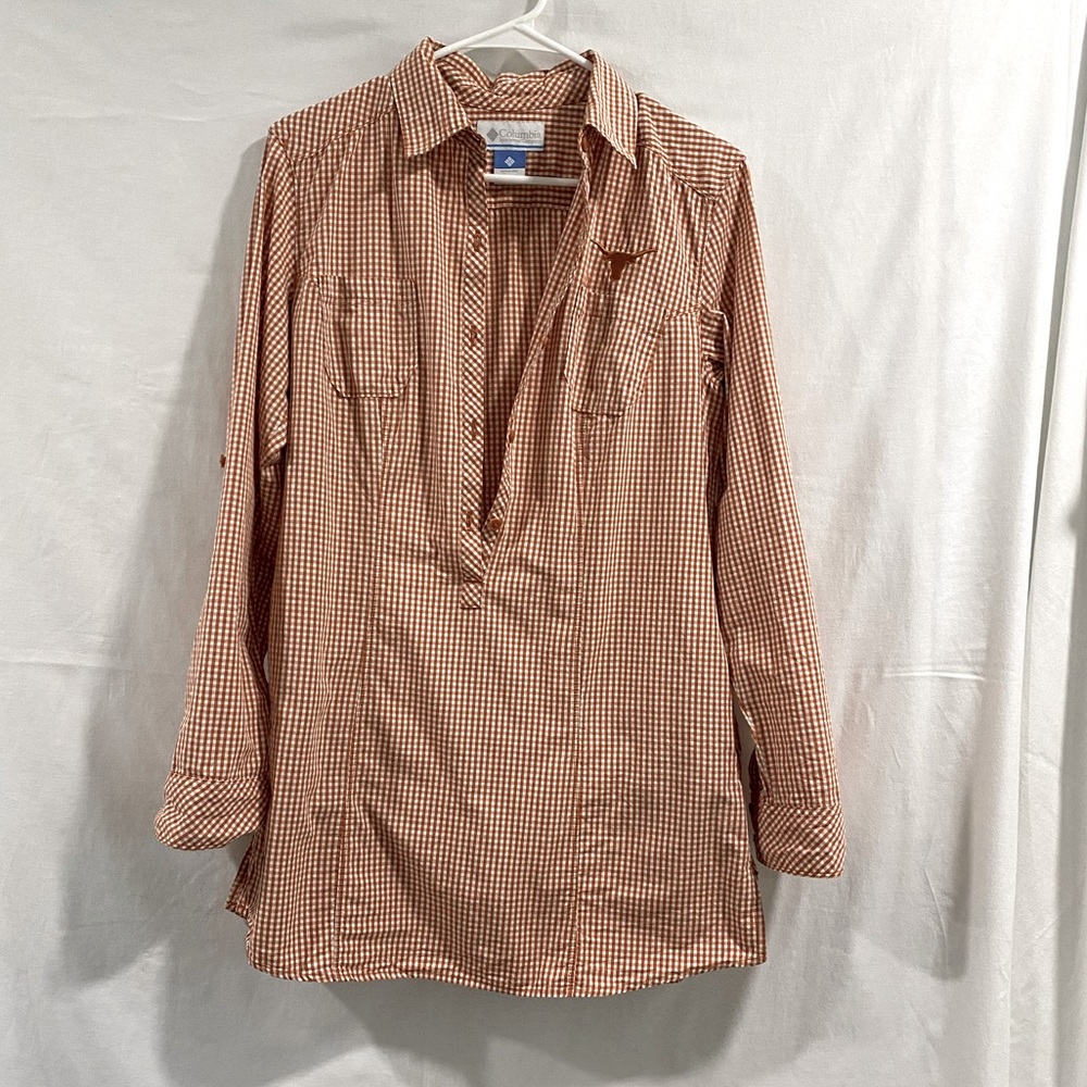 Columbia collegiate top or mini dress